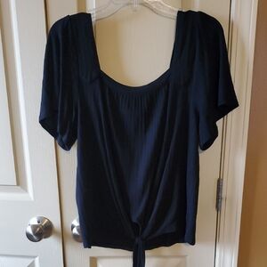 Elegant Black Women's Top